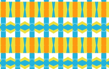 Colorful abstract pattern for textile and design.Full color pattern with geometric pattern.Abstract ethnic ikat background
