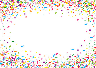 Rainbow Dot Background White Vector. Geometric Surprise Design. Fete Frame. Green Round Happy Card. Blue Event.
