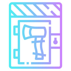 lumberjack line icon