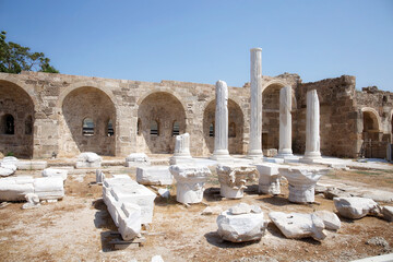 Side Turkey ancient ruins summer history tourism