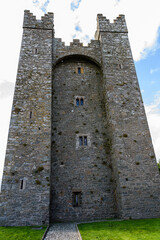 Kilclief Castle, a 15th Century tower house in County Down, Northern Ireland