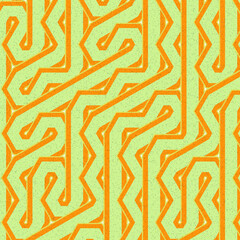 Colour Hexagon Tile Connection art background design illustration