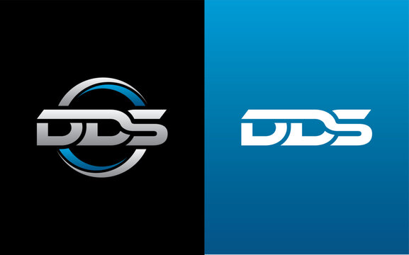 DDS Letter Initial Logo Design Template Vector Illustration