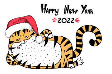 Happy new year. Greeting card