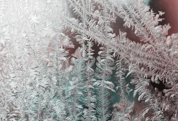 Foto auf Acrylglas Frozen window © Galyna Andrushko