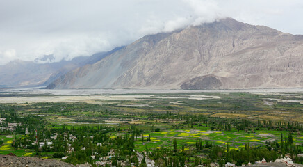 Fototapeta na wymiar Mountain scenery of Ladakh, Northern India