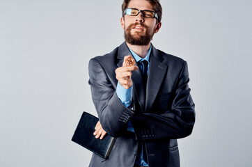 emotional man internet technology commerce bitcoin mining studio official