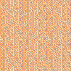 Colour Hexagon Tile Connection art background design illustration