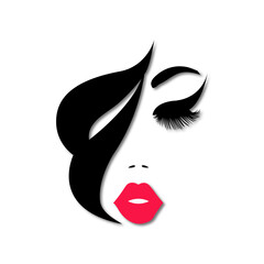 woman face