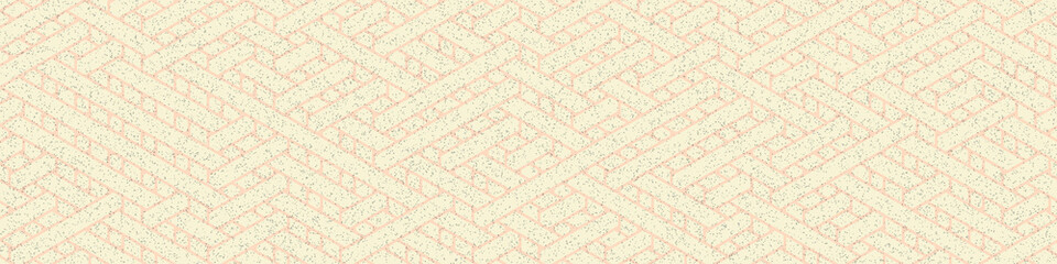 Fototapeta premium Colour Hexagon Tile Connection art background design illustration