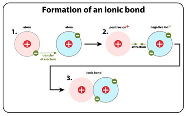 formation of an ionic bond