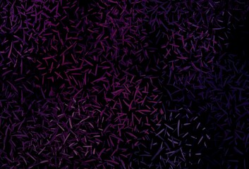 Dark Pink vector background with stright stripes.