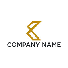 Letter K logo design