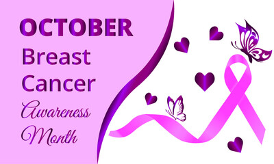 Breast Cancer Awareness Month poster design templates