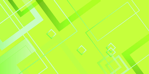 Green Abstract Background With Lines