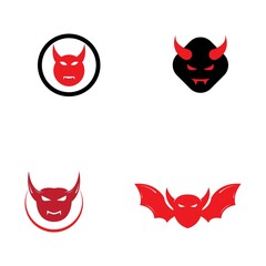 Devil horn Vector icon