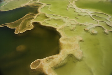 Agua sulfurada de Hierve el agua 