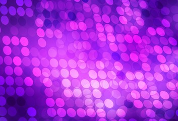 Light Purple, Pink vector texture with disks.