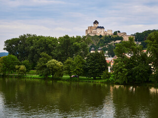 Fototapeta na wymiar Burg Trencin in der Slovakei