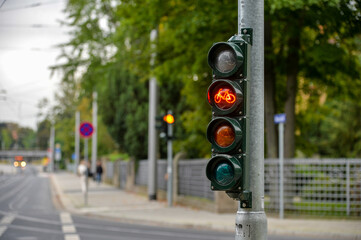 Radwege Abbiegespur Ampel radwegenetz popup radweg radfahren fahrrad weg