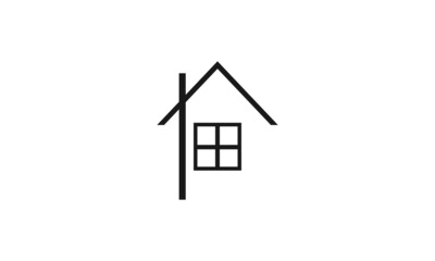logo lineart home