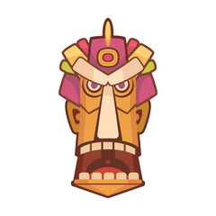 Tiki Mask Icon