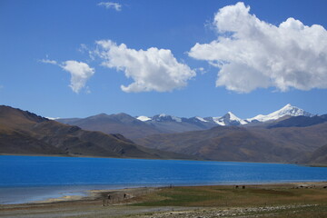lake in the mountains