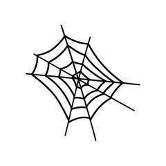 Cobweb icon vector. spiderweb illustration sign. halloween symbol. spider logo.