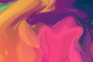 Liquid abstract marble painting background. Soft color background. beautiful background. with blue, greeen, orange, yellow and black color background.