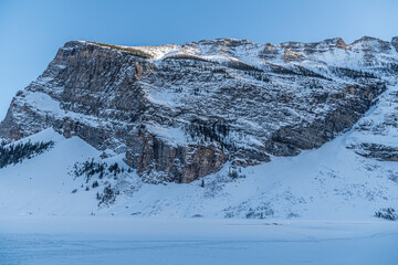 Rocky Mountain near Lake Louise