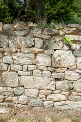 mur en pierre, texture