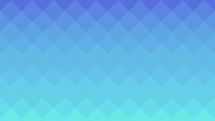 Gradient smooth background. Rhombic background. Background with smooth color change. Violet-turquoise pattern. Geometric gradient. Abstract geometric pattern. Rhombic wallpaper. 3d rendering.