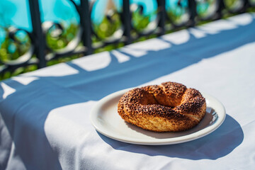 breakfast on the beach