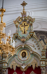 Obraz premium Fragment of Iconostasis