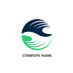 Finance business logo, modern and simple