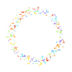 Question marks Quiz doubt survey faq public poll.