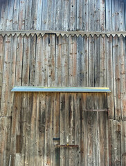 Old wood barn