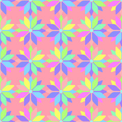 Floral seamless pattern. Modern textile, wallpaper design.