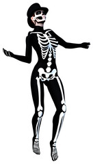 3D Rendering Halloween Party