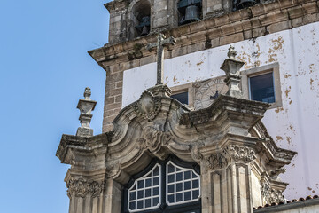 Obraz premium Assumption of Virgin Church (Capela da Nossa Senhora da Torre) built between 1756 and 1759, dedicated to Nossa Senhora da Ponte. Braga, Portugal.