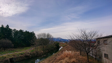 landscape in the mountains