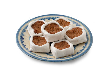 Sicilian Shortbread Sweet, Isolated on White Background – Traditional 