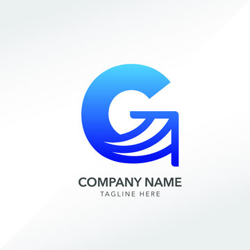 initial letter logo g