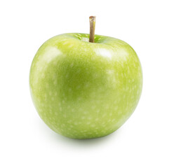 Green apple isolated on white background