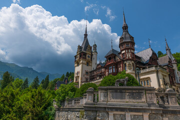 Fototapeta na wymiar Romanian castle
