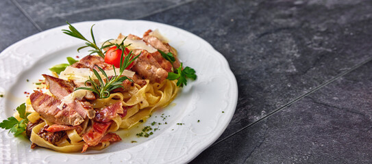 nicely decorated food on a plate