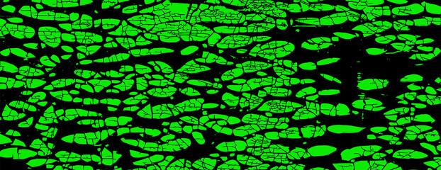 Peeling paint. Bloated rust. Bursting solidified metal bubbles.