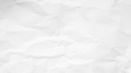 White Paper Texture background. Crumpled white paper abstract shape background with space paper recycle for text