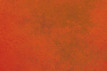 Artistic background or abstract texture of ocher orange and green colors