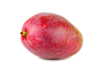 Ripe mango isolated on white background